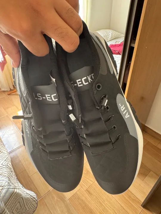 Tênis Comfort ECKE Air Titanium NOVO - Foto 2