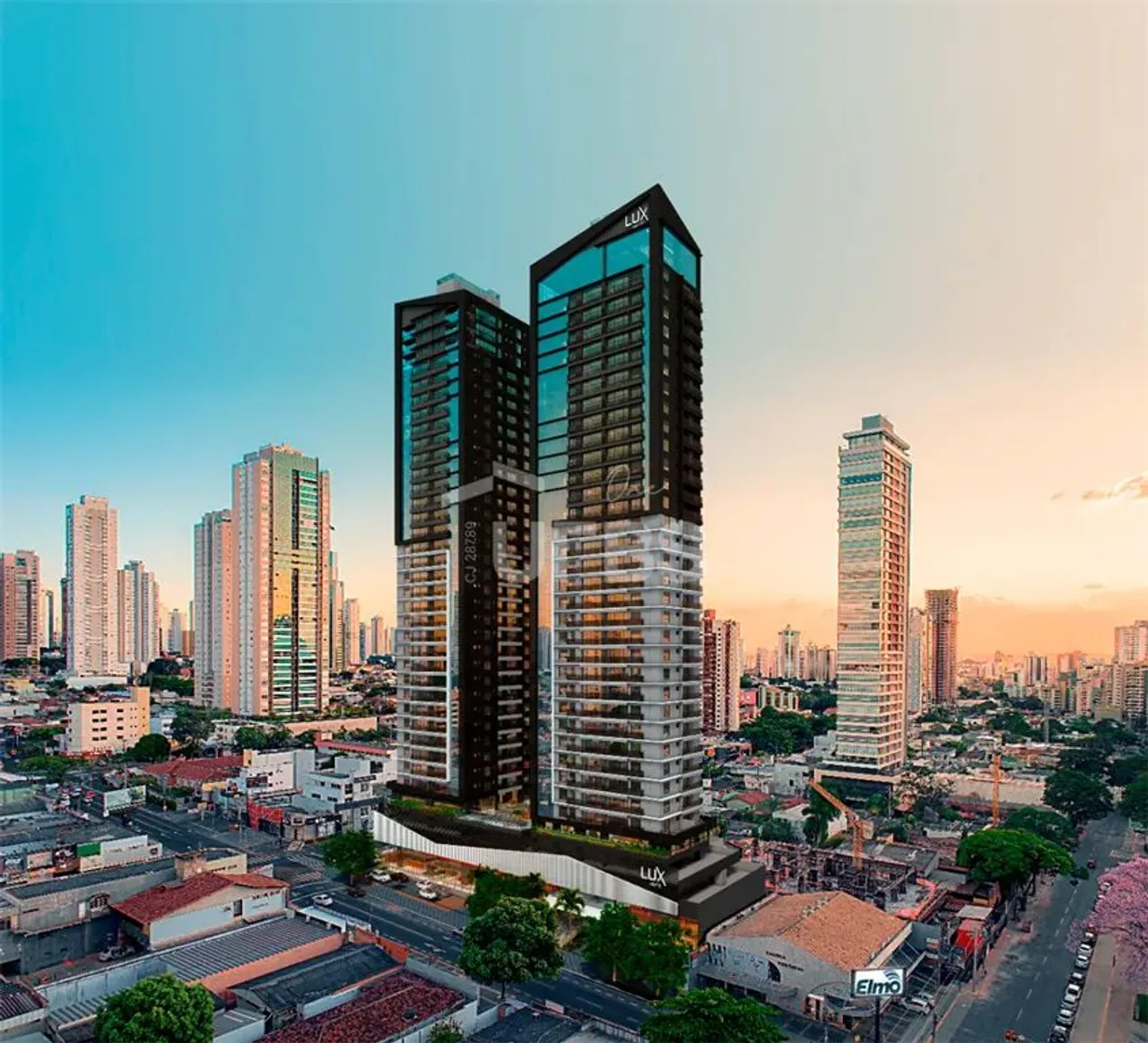 Lux Oeste - Apartamento 1 quarto, sendo 1 suíte
