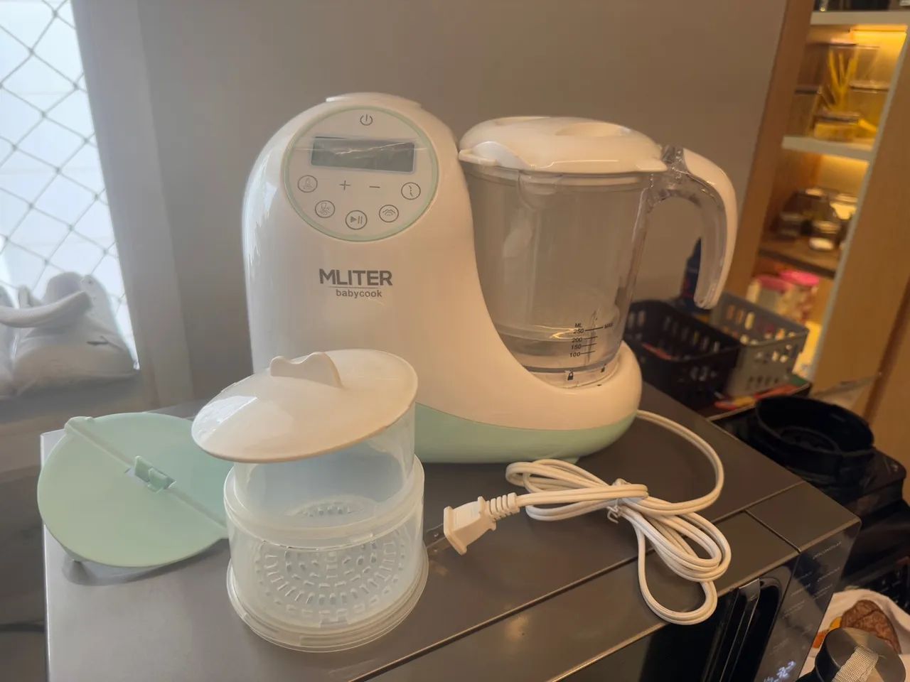 Máquina de papinha - Vaporizador, Liquidificador, Esterilizador e muito mais! - Foto 5