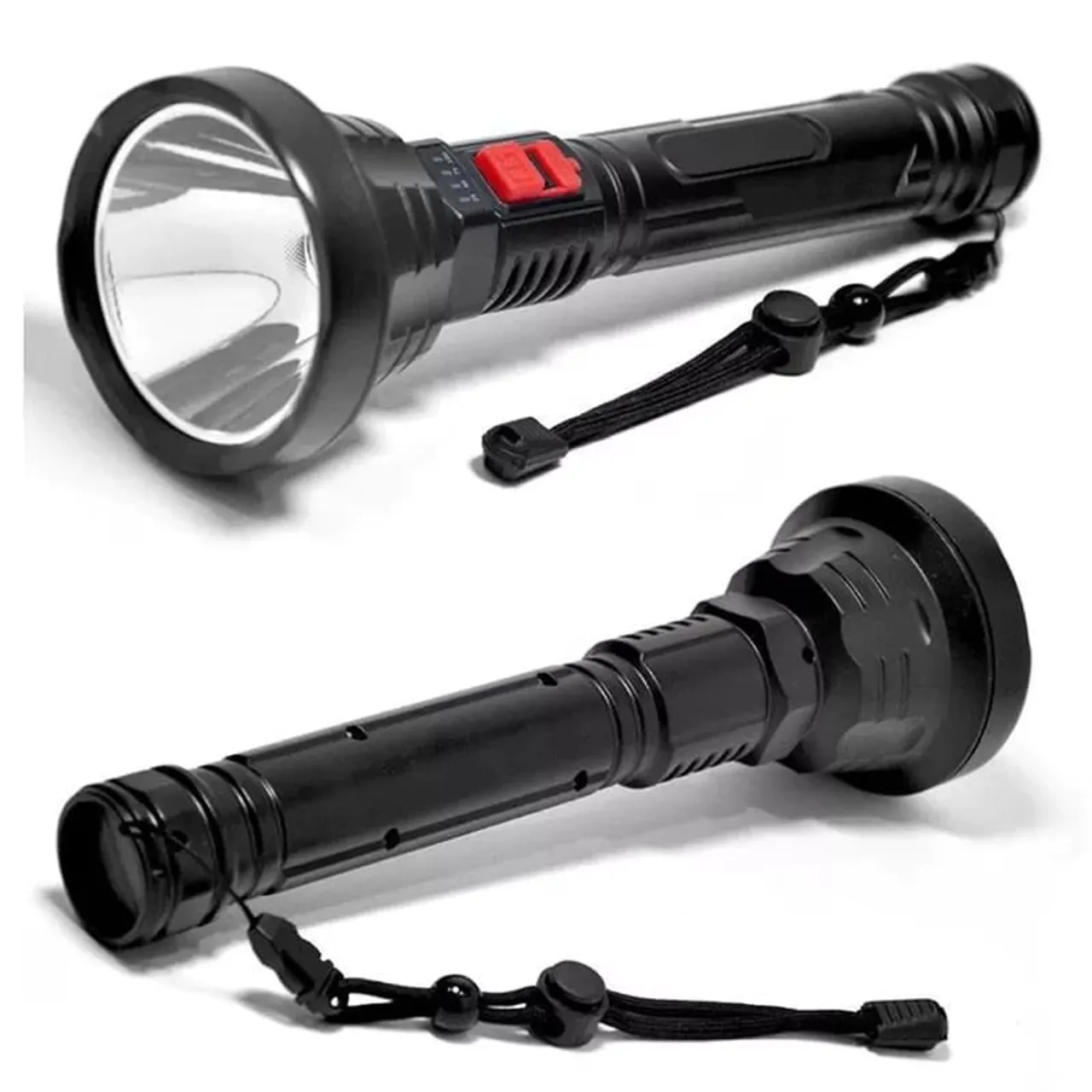 Lanterna de Alta Potência Recarregável- Iluminação Forte e Duradoura!