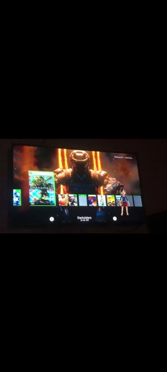 Xbox com +100 jogos