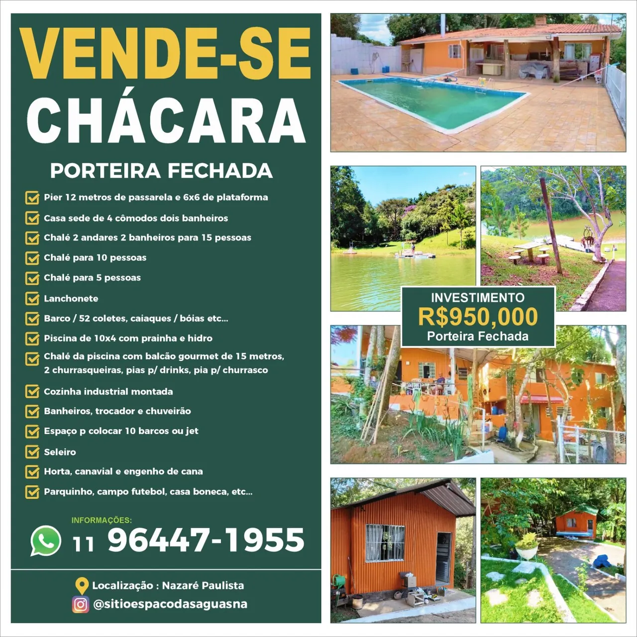 SITIO PE NA AGUA/NAZARE PL