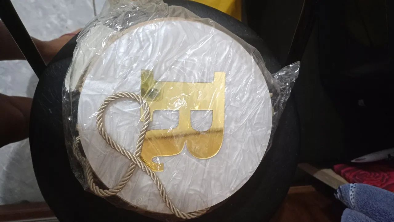Bolsa de palha.