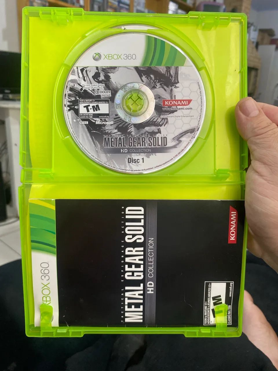 Metal Gear Solid HD Collection Xbox 360 Jogos de Vídeo Game