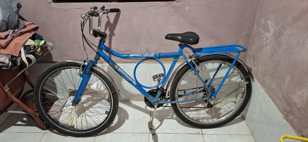 Bicicleta monark azul