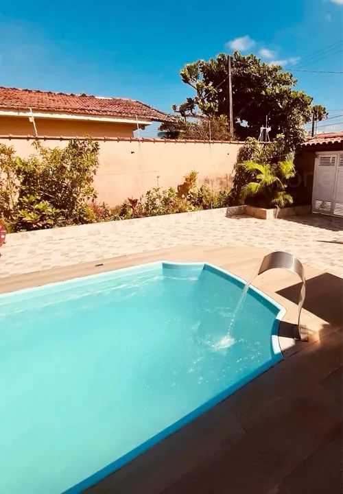 Casa Temporada com Piscina e Churrasqueira