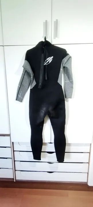 Long Jhon Mormaii EXT 3.2mm backzip ( tamanho PM/MS) -USADO APENAS 2X - Foto 2