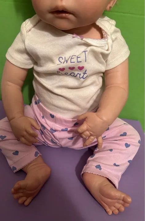 BONECA REBORN SILICONE REALISTA  - Foto 2