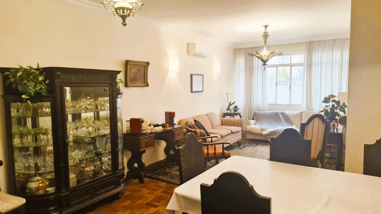 Apartamento á venda em Santa Cecília de 128m² com 3 quartos 1 suite e 1 vaga