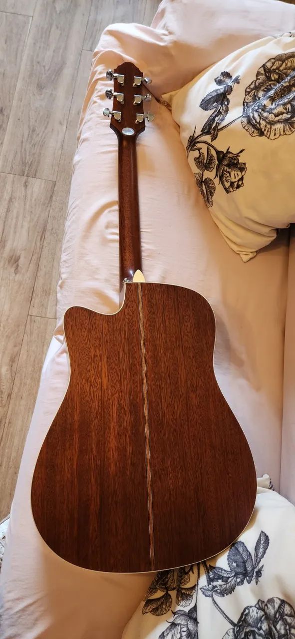 Violão Crafter Aço Folk Cutaway De-7/n Equalizador Plataform - Foto 3