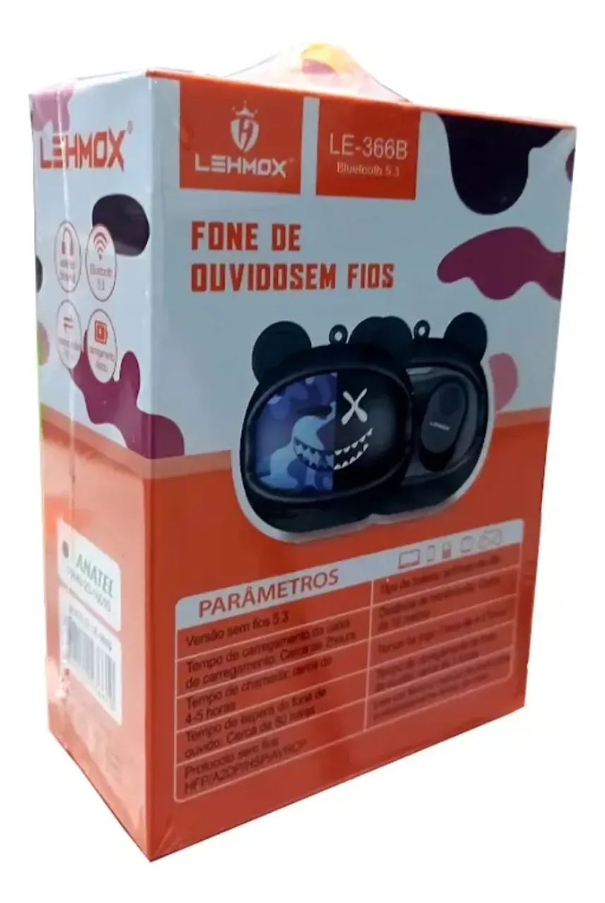 Fone De Ouvido Lehmox Le-366b Bluetooth Gamer Rgb - Foto 4