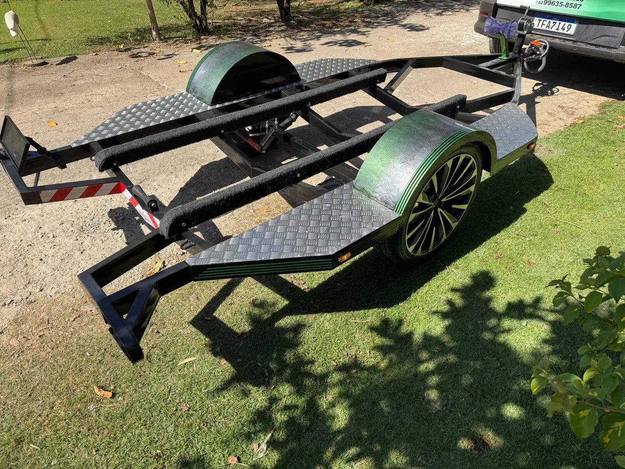 Carretinha reboque Marreco de Goiás para jet-ski moto aquática - Foto 3