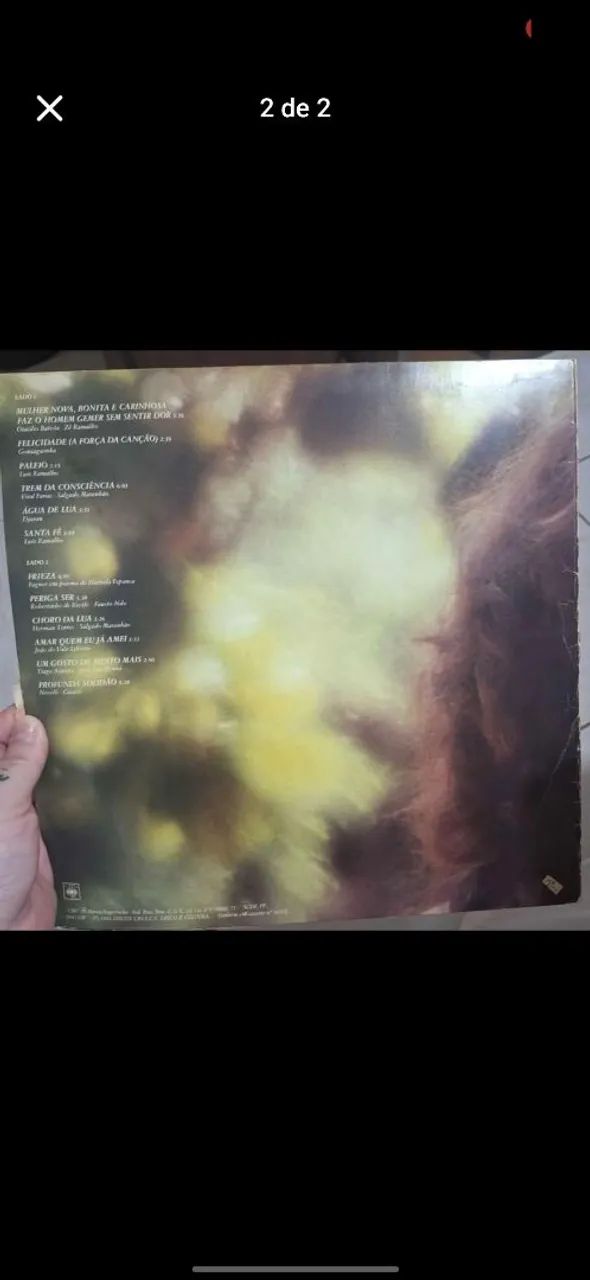 Disco de Vinil Amelinha - Mulher Nova - Foto 2