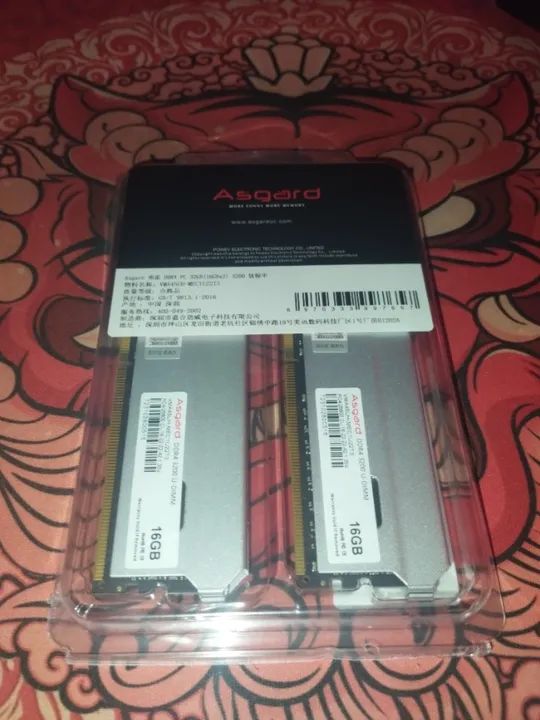 Memória Ram 32GB (2x16GB) 3200Mhz Asgard Freyr T3 DDR4 - Foto 2
