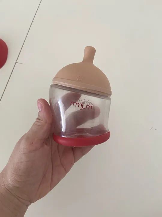 Mamadeira mimijumi 120 ml importada ? pouco uso - Foto 2