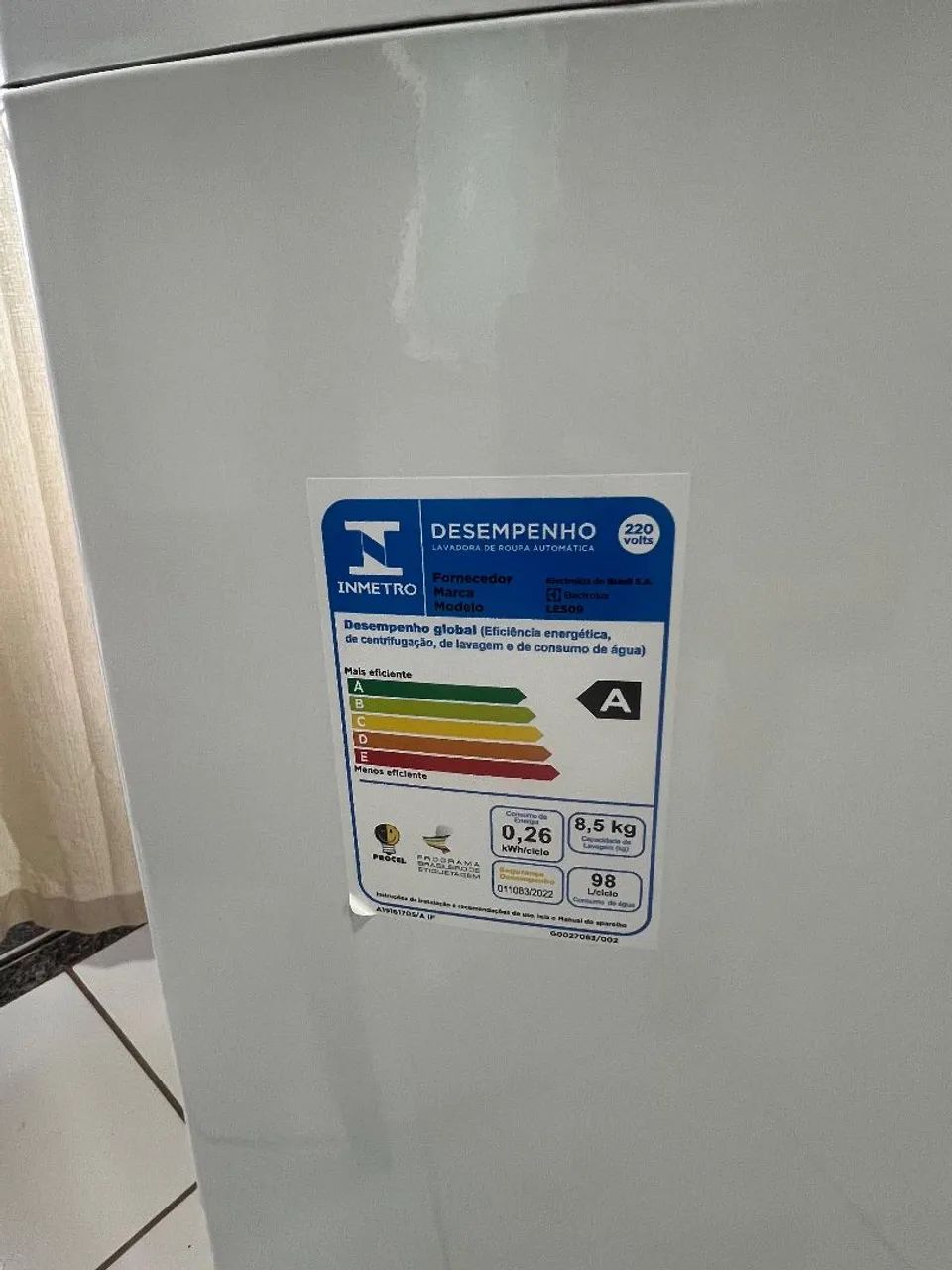 Máquina de Lavar Electrolux (8,5 litros)  - Foto 2