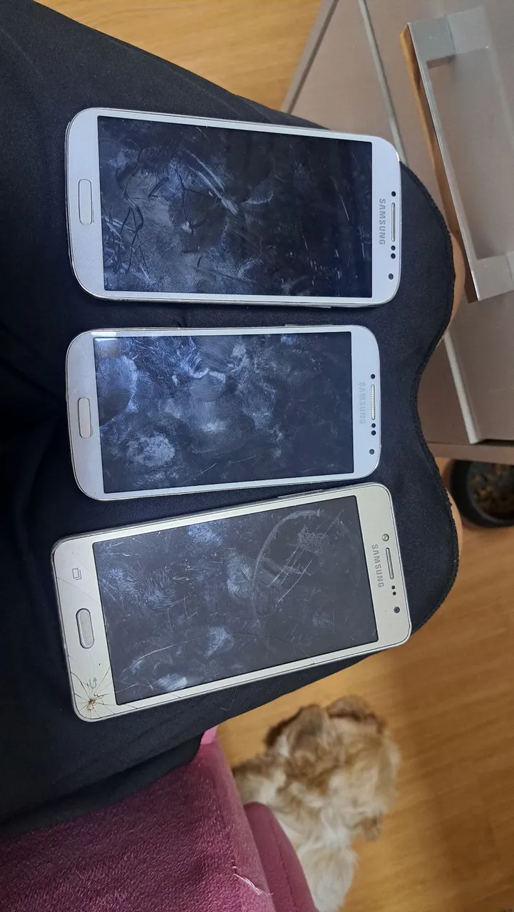 3 Celulares Samsung - Peças
