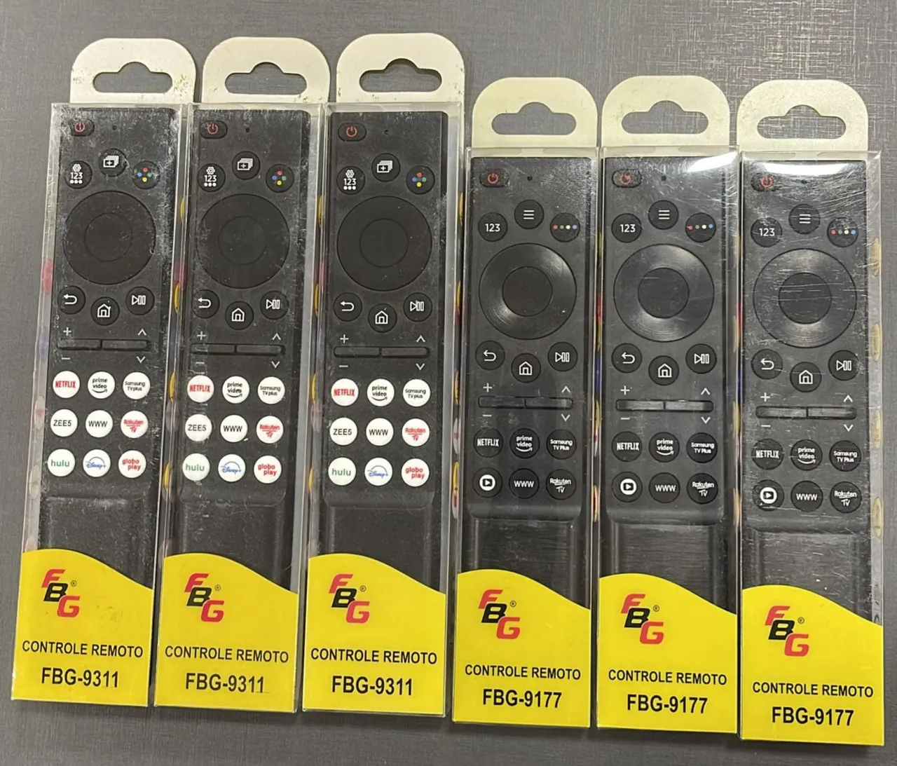 Controle Samsung smart 4k