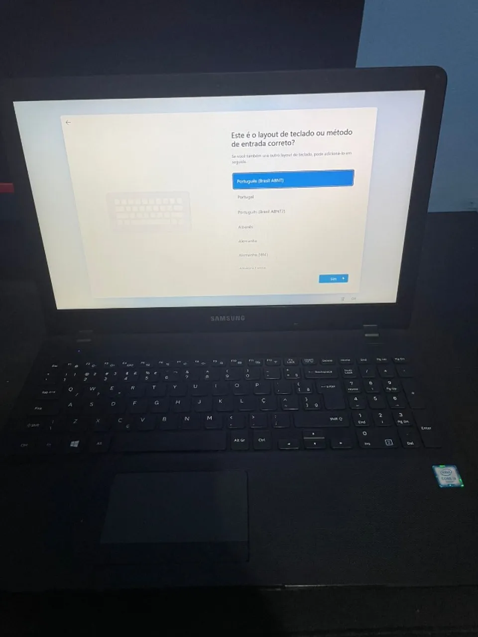 Notebook samsung