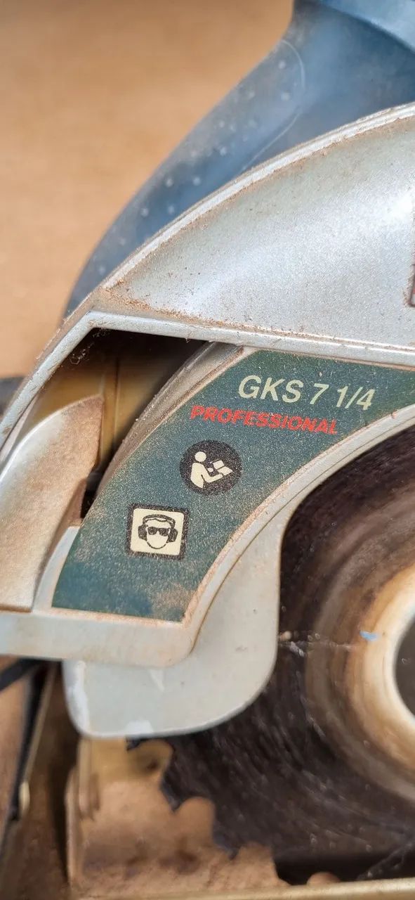 Serra Circular Bosch GKS 7 1/4 - R$ 450,00 - Foto 2