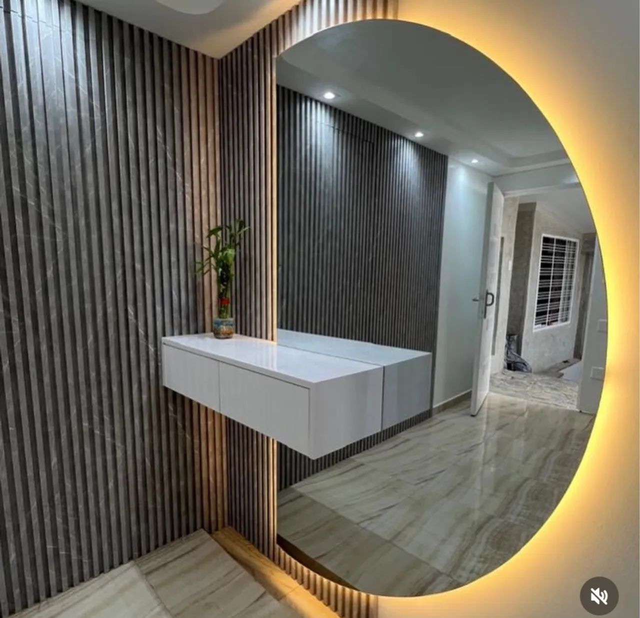 Cortina de vidro, espelho com Led, box king com película de segurança, vitrine loja. - Foto 3