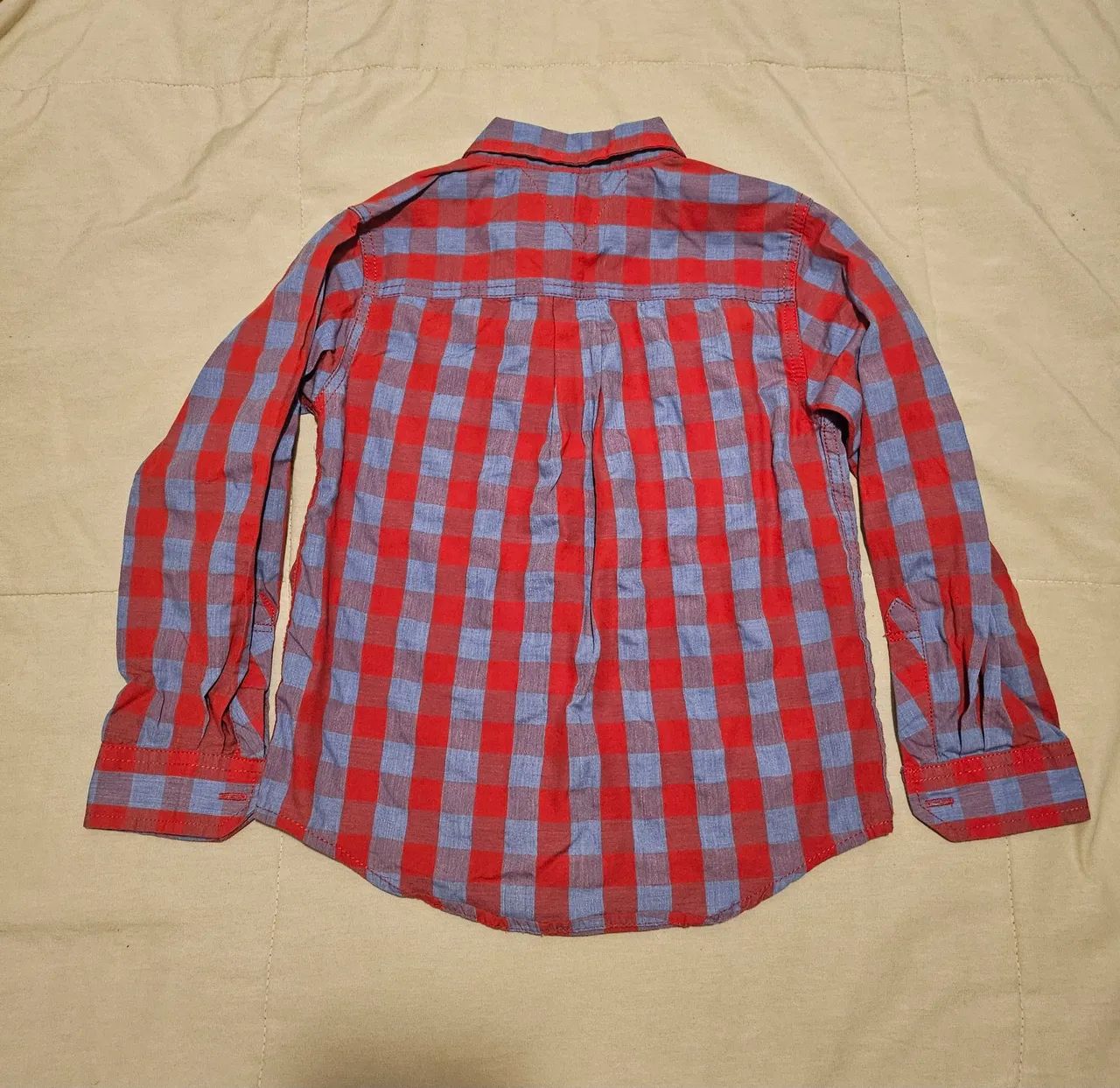 Camisa Xadrez Tommy Hilfiger Infantil - Foto 4