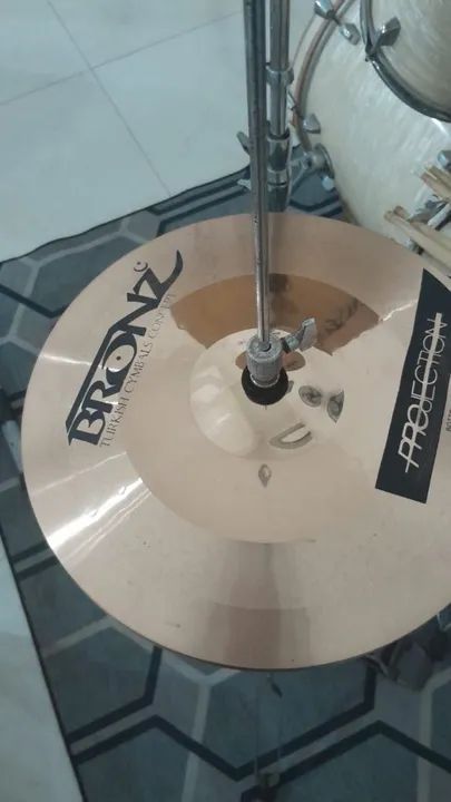 Prato bem usado bateria - Foto 3