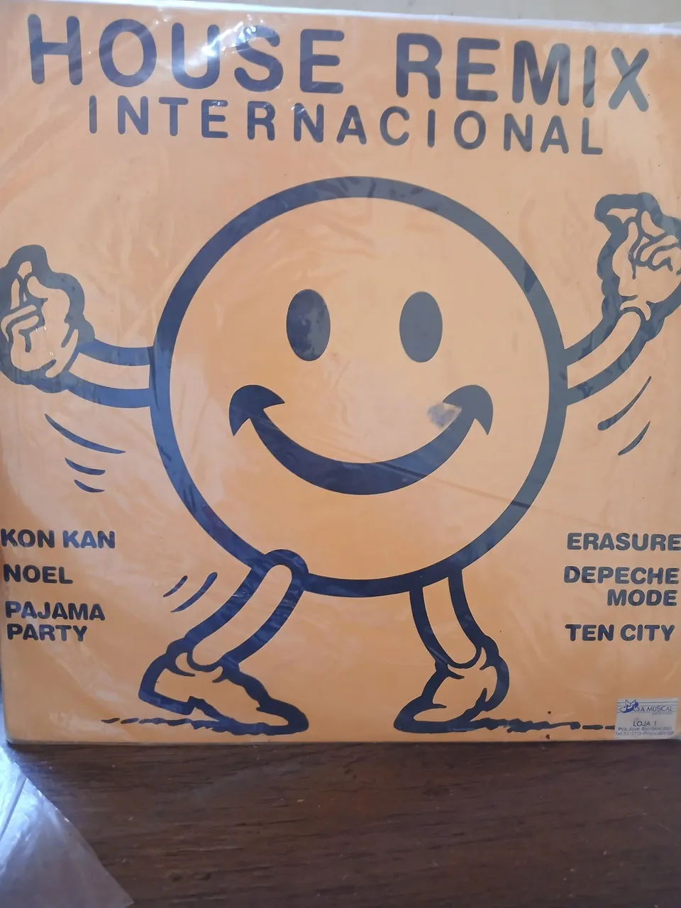 Vinil House Remix Internacional + 2 discos sem embalagem