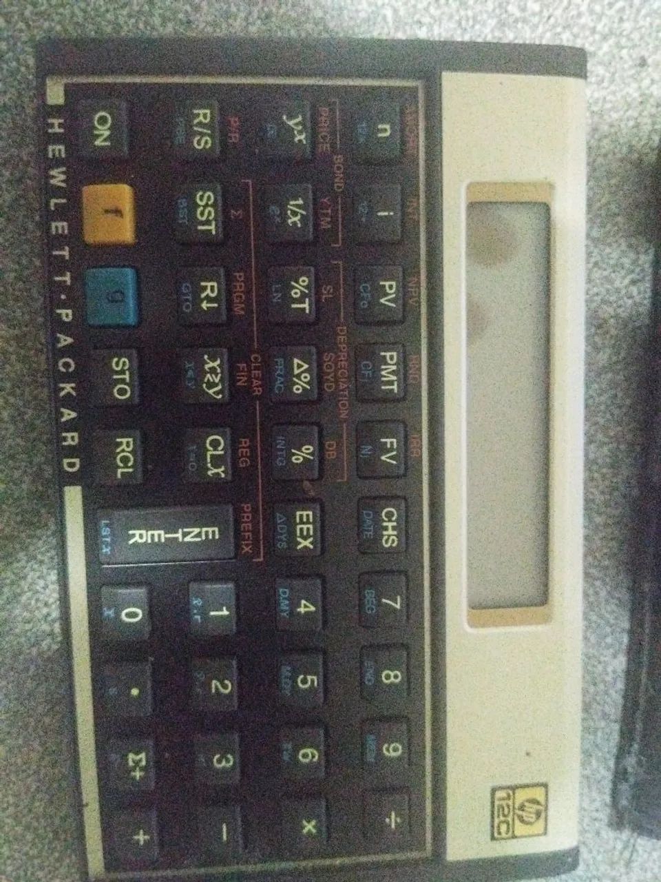 Calculadora HP12c dourada64208794050306120