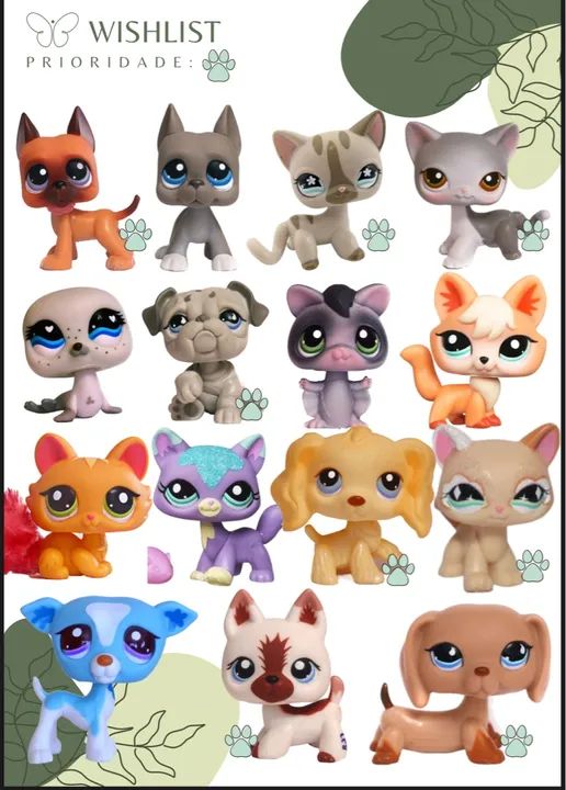 Littlest pet shop lote de 5 pets em perfeito estado! ? - Foto 2