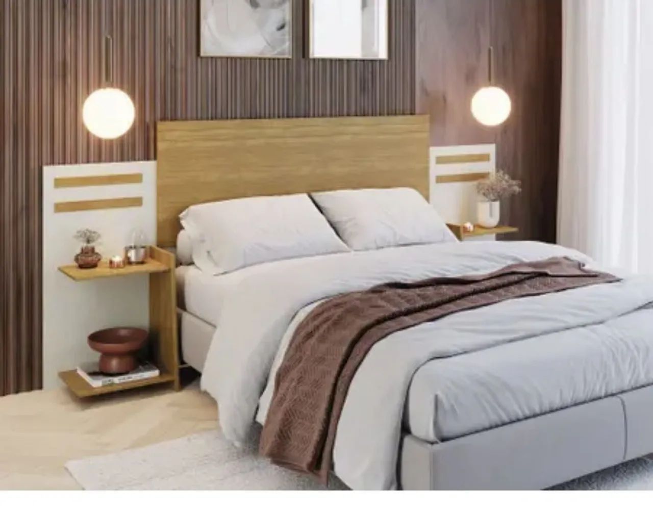 Cabeceira casal,ou Queen 