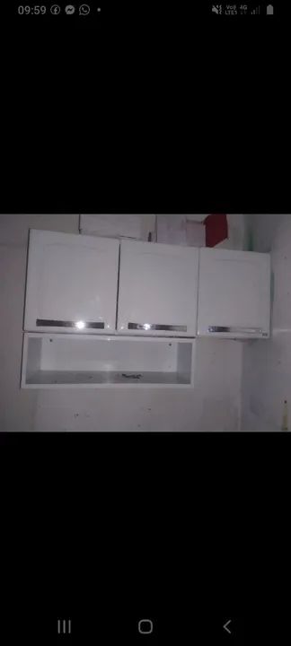 Armário de Cozinha Branco 6 Portas - Foto 2