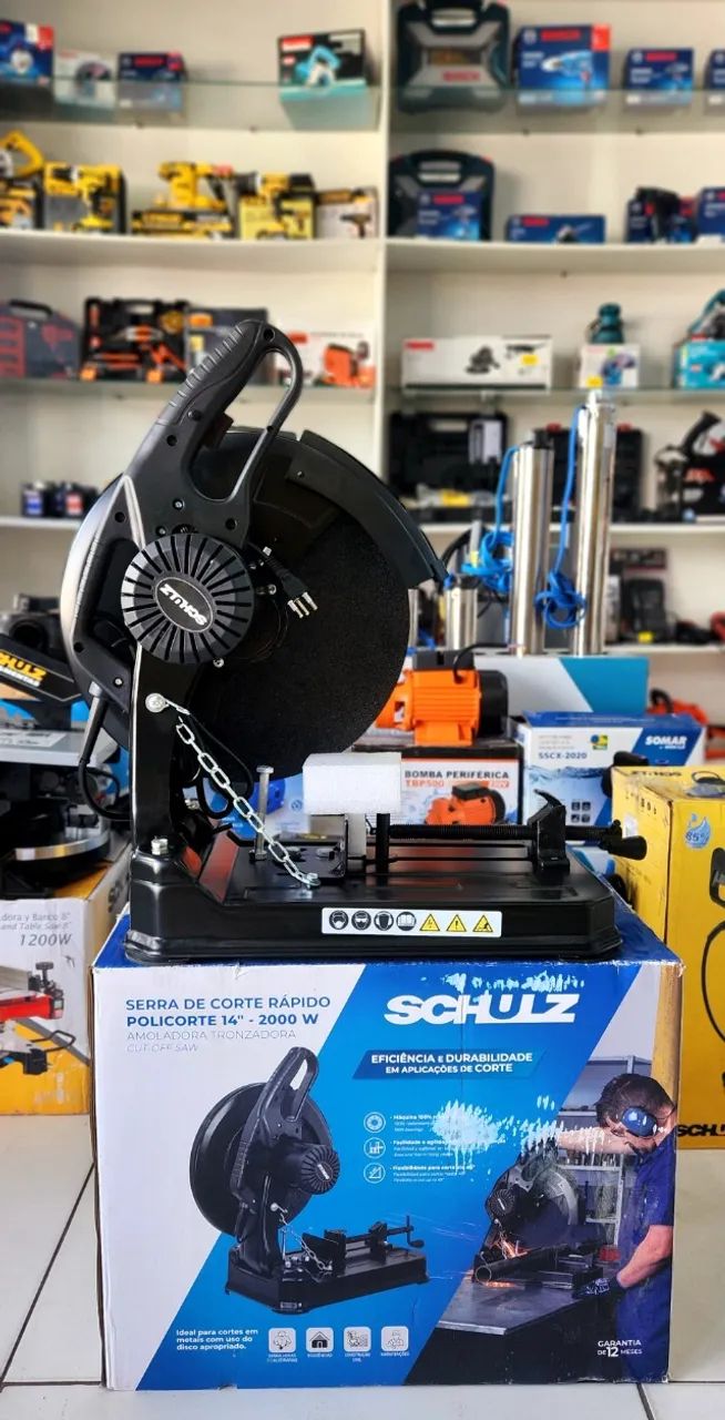 Serra Policorte Schulz 2000w - aceitamos cartao - entrega gratis