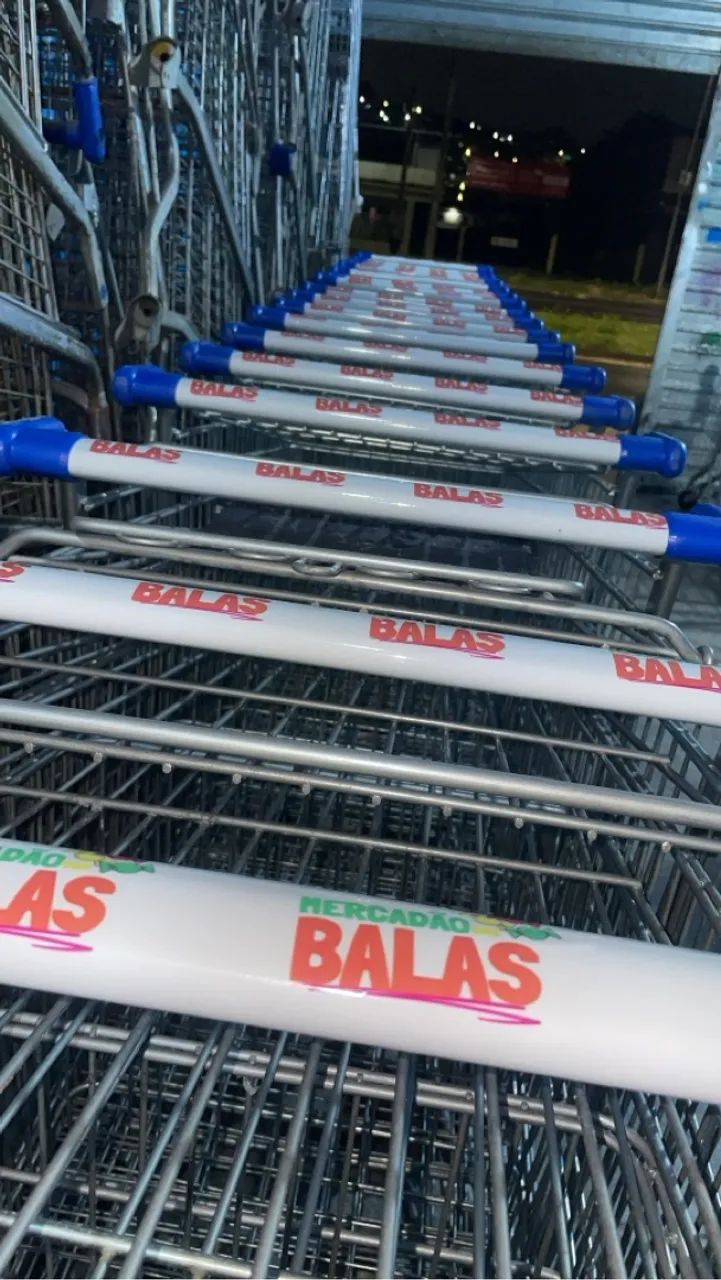 Carrinhos de supermercado para uso comercial