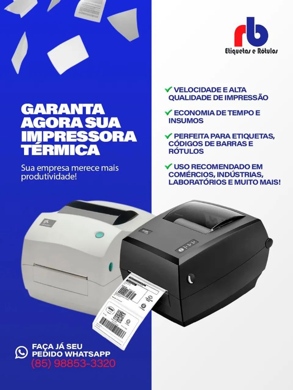 Impressora Zebra TLP2844, GC420 , ZD220 - Foto 4