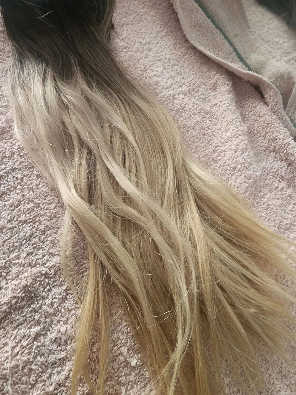 Extensão de cabelo loiro - Foto 2