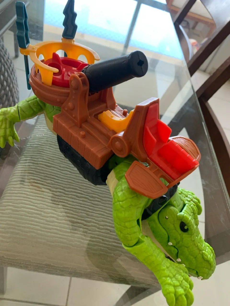Crocodilo pirata imaginext - Foto 3