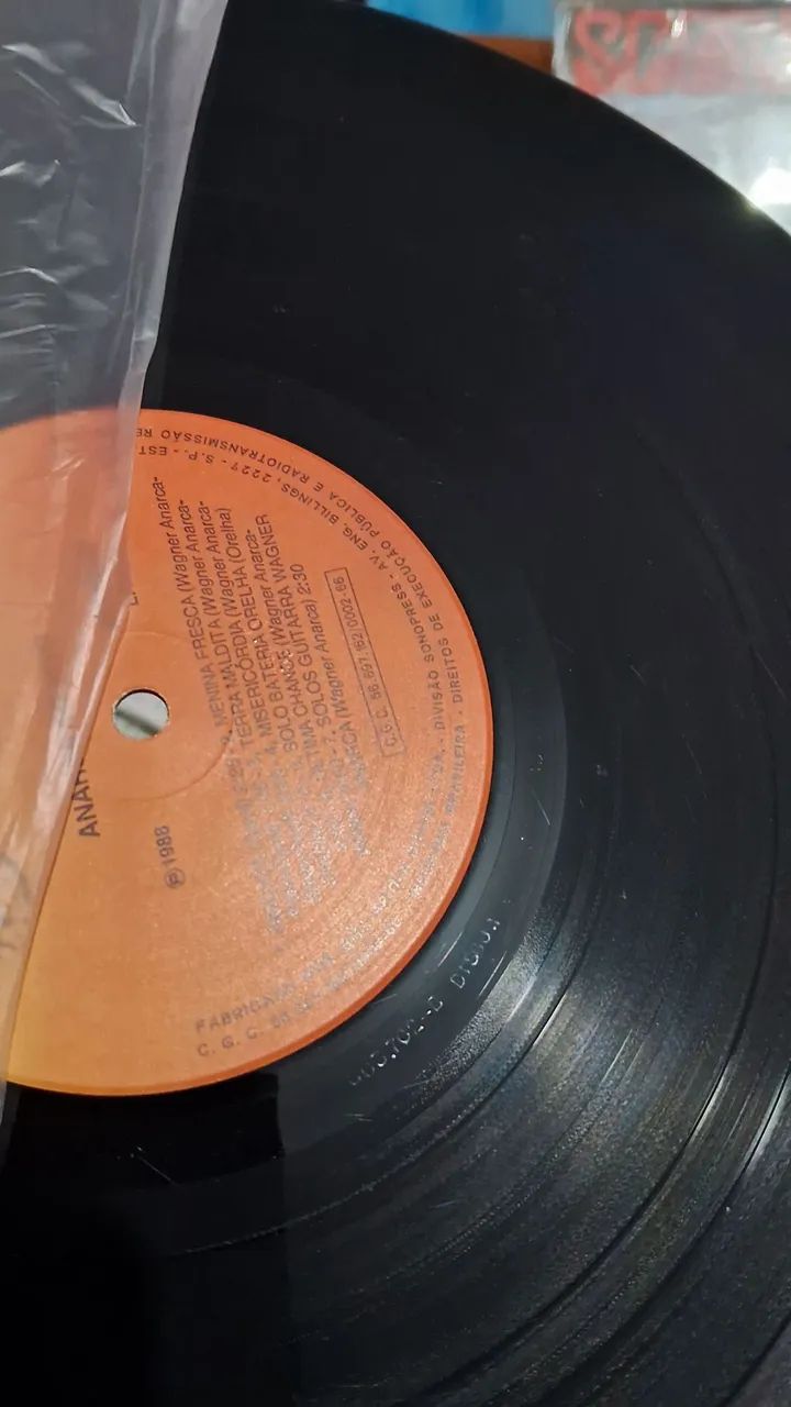 Disco de vinil usado duplo banda Anarca ao vivo - Foto 6