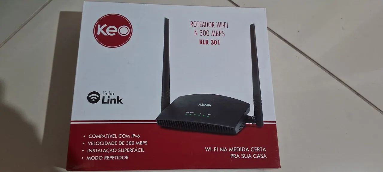 Roteador wi-fi Keo
