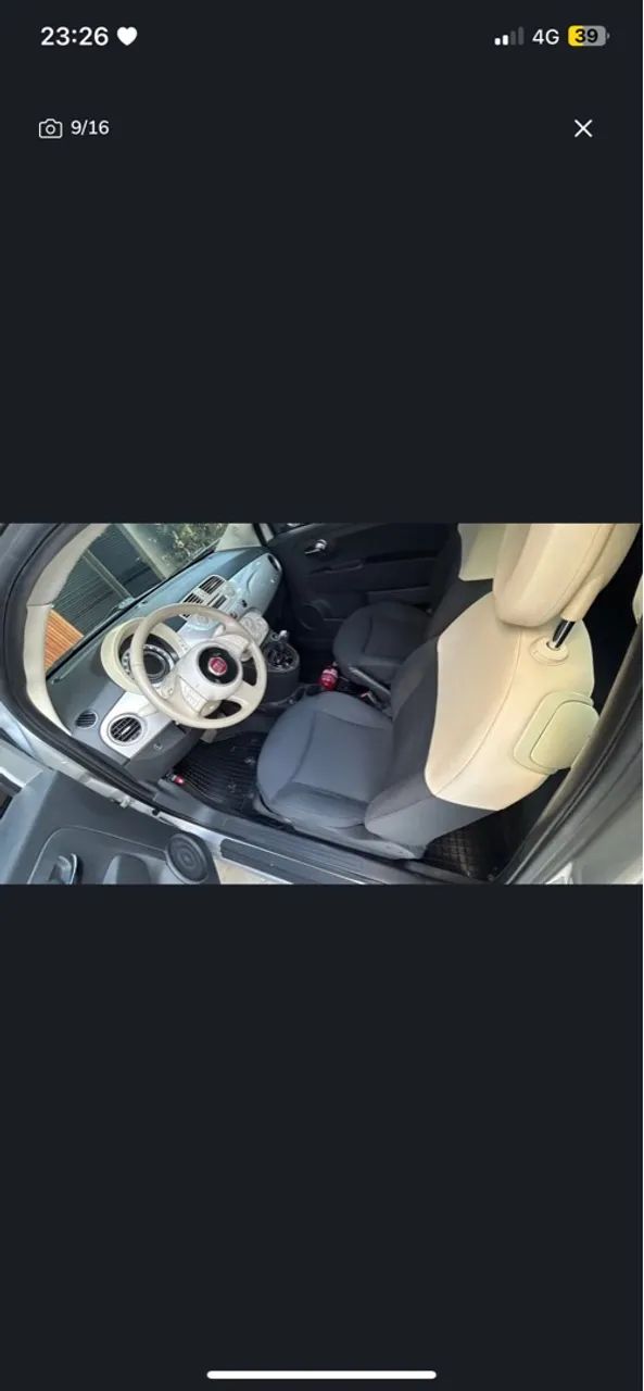 Vendo Fiat 500 Ótimo estado  - Foto 2