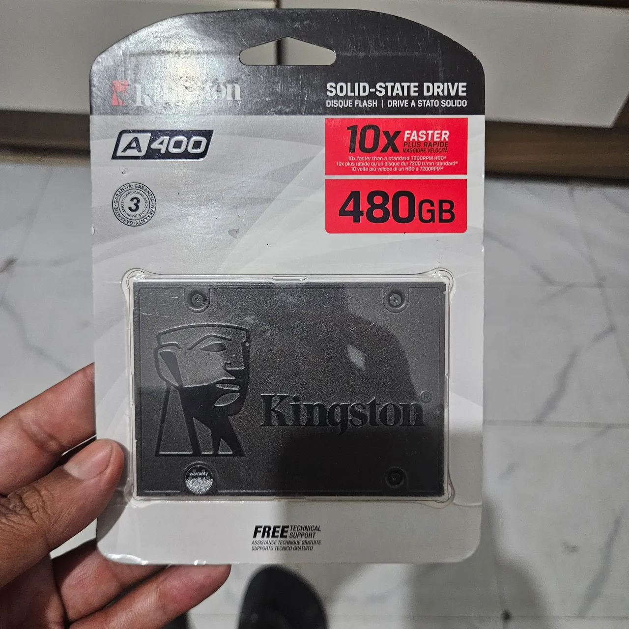 SSD Kingston A400 480GB - 10x Mais Rápido!