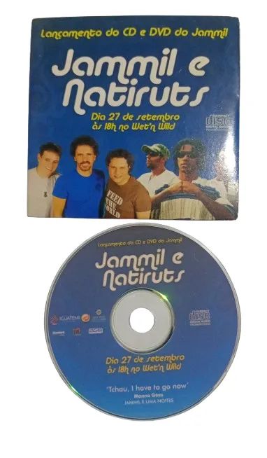 DVD Musical Jammil e Natiruts Antigo - Foto 3