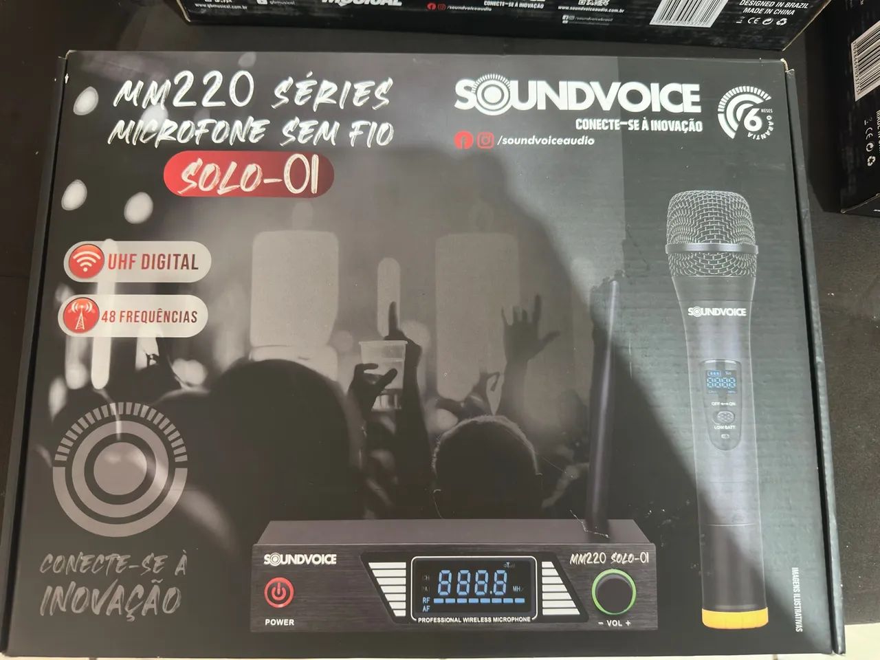 MICROFONE SEM FIO PROFISSIONAL ZERO