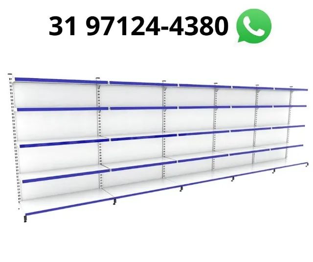 Gondola Branca Polar 5 Bandejas