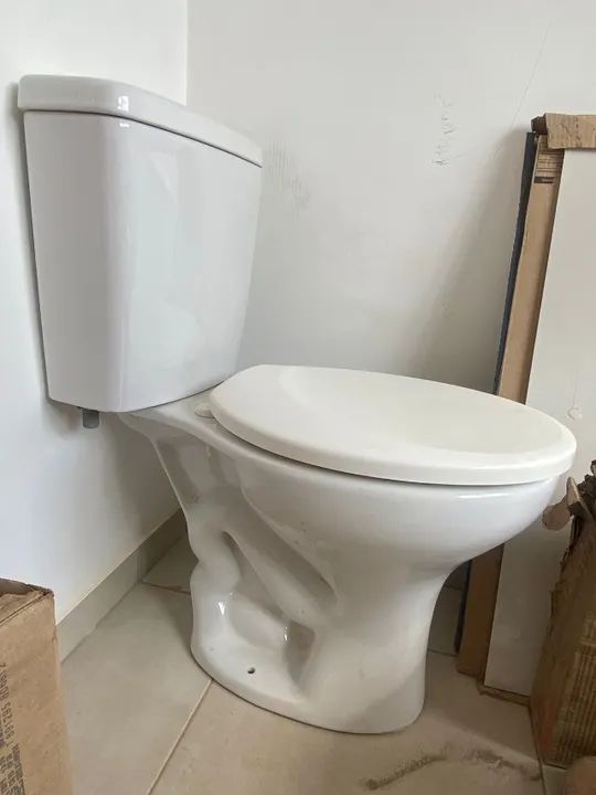 Vaso Sanitário Completo - Excelente Estado - Foto 5