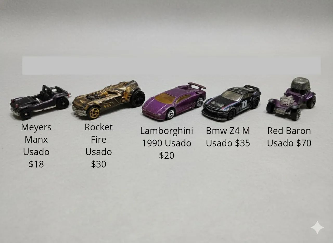 Carrinhos de colecionador Maisto e Hotwheels 