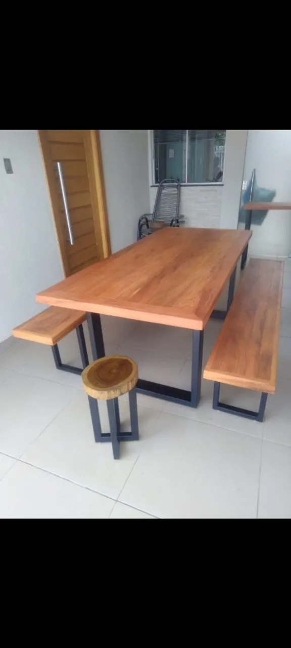 Mesas estilo industrial direto da fábrica