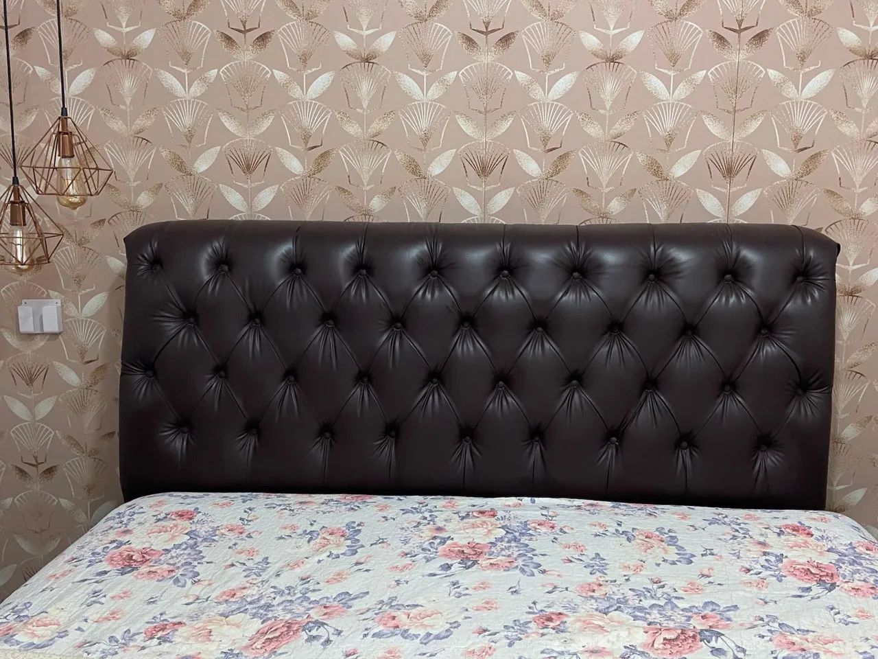 Cabeceira de Cama Estofada Luxuosa - Foto 2