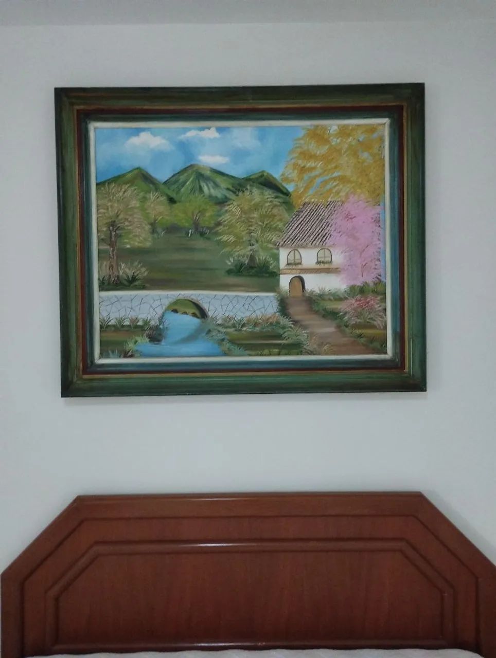Quadro pintado a mão com Moldura - Foto 2