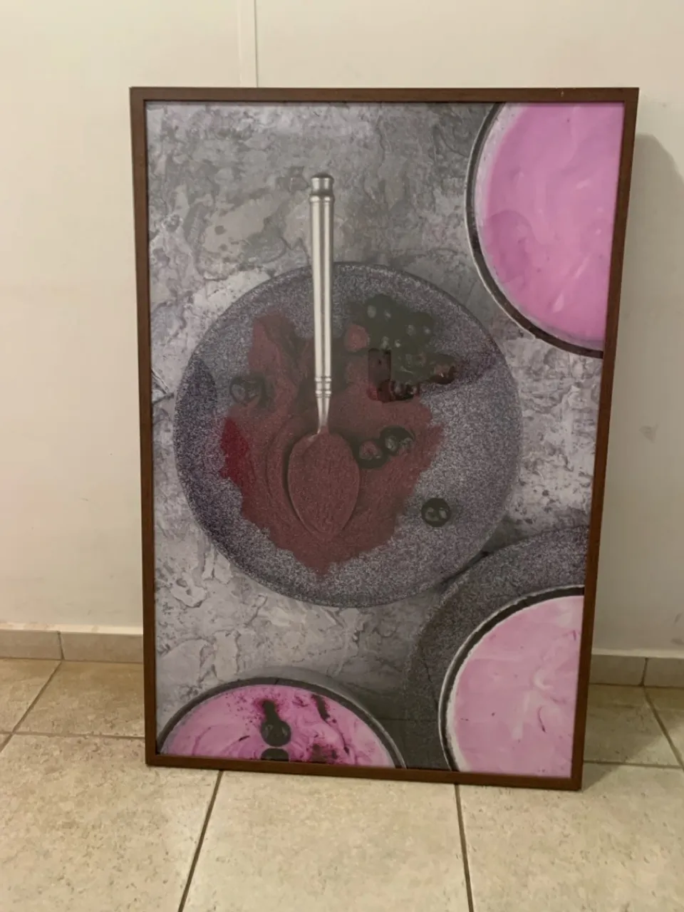 Vendo 3 quadros para loja de açaí .